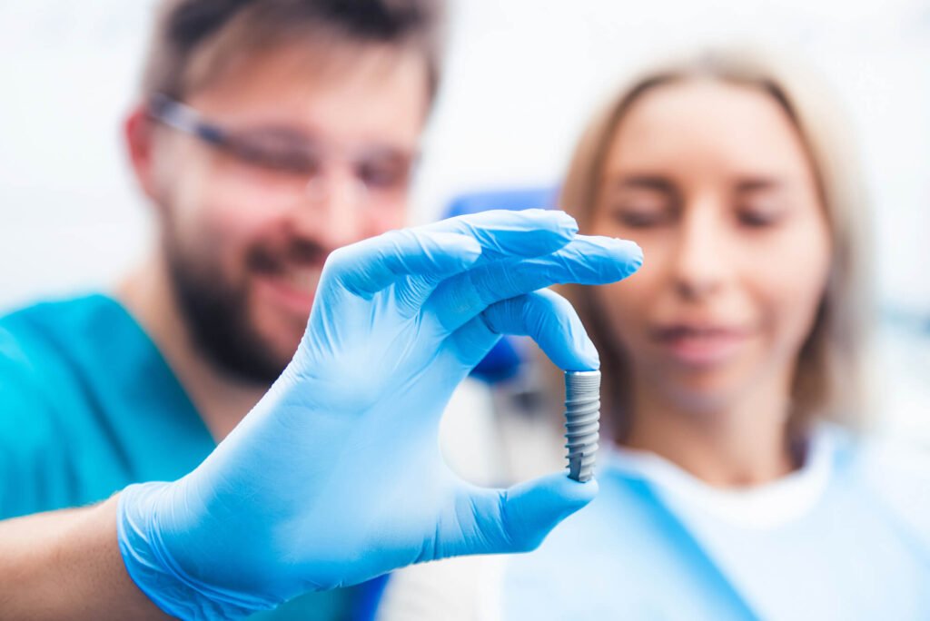 a dentist talks about Dental implants in Placerville CA
